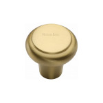 M Marcus Heritage Brass Edge Design Cupboard Knob 32mm 